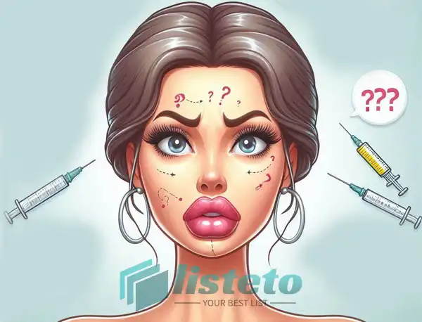عوارض تزریق ژل و بوتاکس